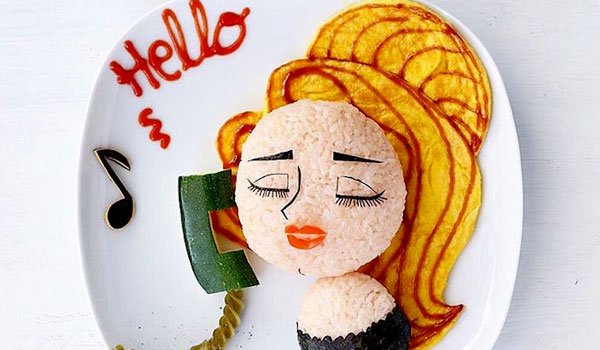 Adorably edible portraits of pop culture icons