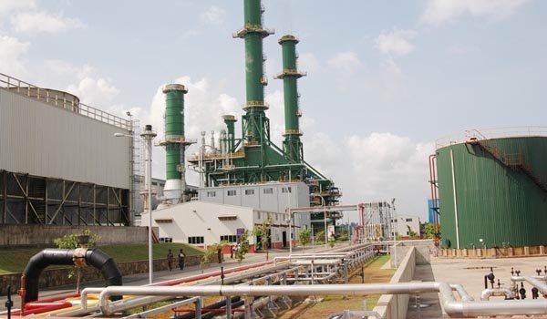 LNG power plant in Kerawalapitiya