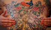 Breast cancer survivors decorate scars with tattoos