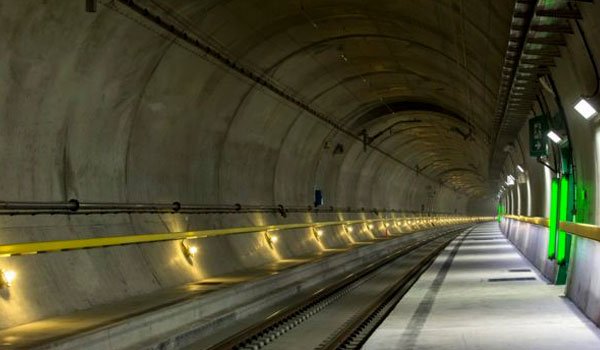 World&#039;s longest rail tunnel to open