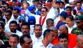 Jana Satana jeers at SLFP headquarters, ends at Lipton Circus