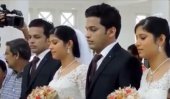 Twins wed twins!
