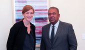 Mangala meets Samantha Power