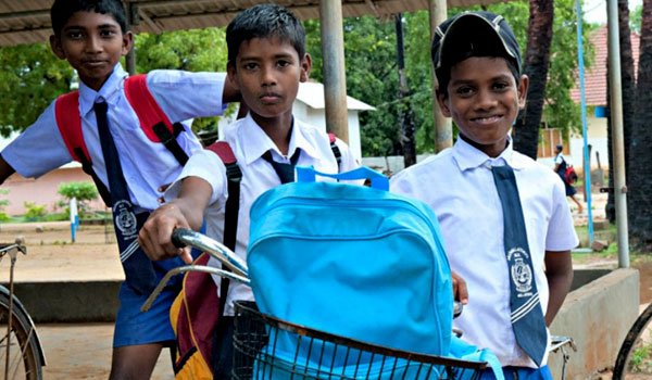 Boosting education with bicycles