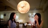 Luna Lamp brings moon into your room