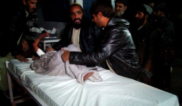 Stray rocket kills 20 at Afghan wedding