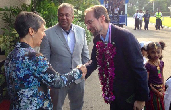 UN Human Rights chief arrives in SL