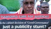 Panama people refuse to leave their land
