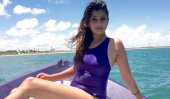 Nadeesha stuns in blue