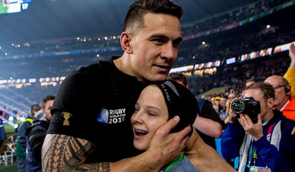 Sonny Bill Williams gets new medal