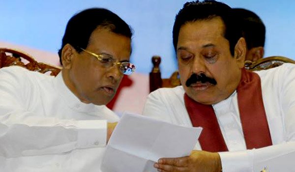 Maithri meets Mahinda