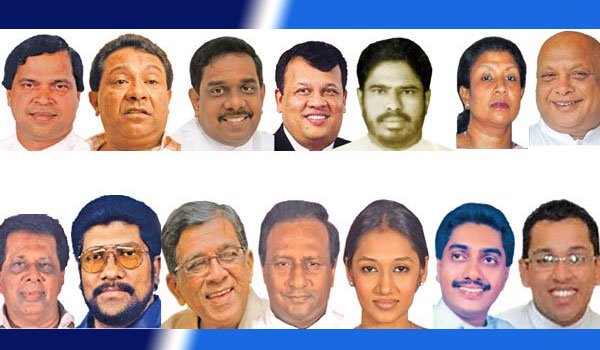 Many UPFA ex-ministers lose