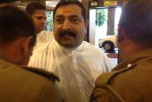 UNP MP brings petrol to parliament for self-immolation (Video)