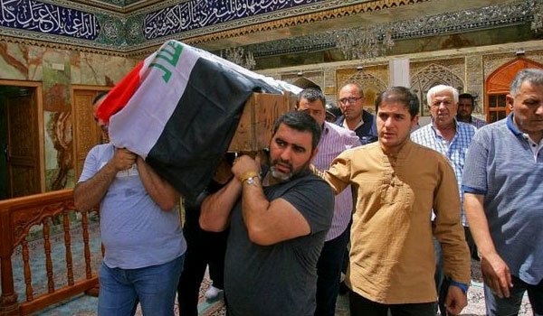 The bombing in Karrada, Baghdad, on Sunday was one of the deadliest attacks by IS (Image copyright :AP)