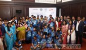 SL cricket team spends time with Bangladesh’s children with special needs