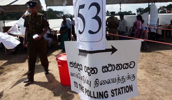 Sri Lanka to decide tomorrow; polling amid tight security
