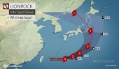 Typhoon Lionrock heads for Japan&#039;s northeast