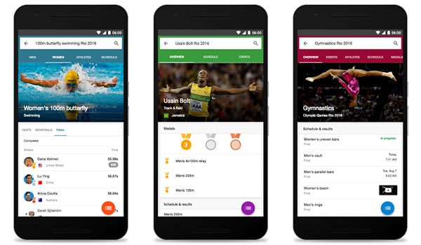 Google to be hub for Rio Olympics