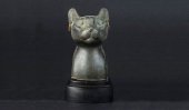 Trashed Egyptian cat sculpture sells for $80,000