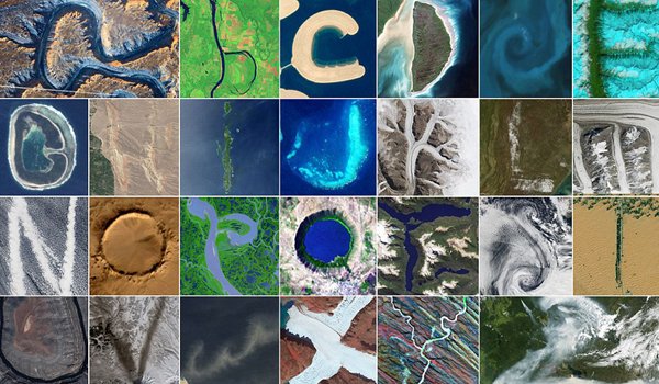 Reading ABCs from space