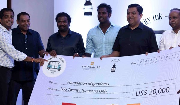 Tuk Tuk Run concludes at Lantern Boutique Hotel