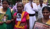 Families of people missing in Sri Lanka&#039;s civil war march in silence