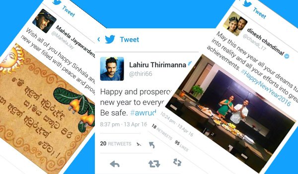 Cricketers tweet New Year wishes (pics)