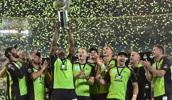 Sydney Thunder wins men&#039;s Big Bash League final