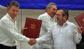 Ceasefire signed to end Colombia&#039;s war
