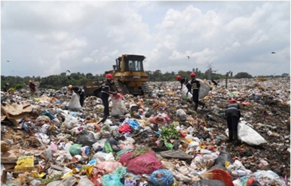 Foreign assistance to solve garbage issue